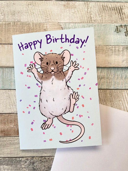 Happy Birthday | Rat Birthday Card
