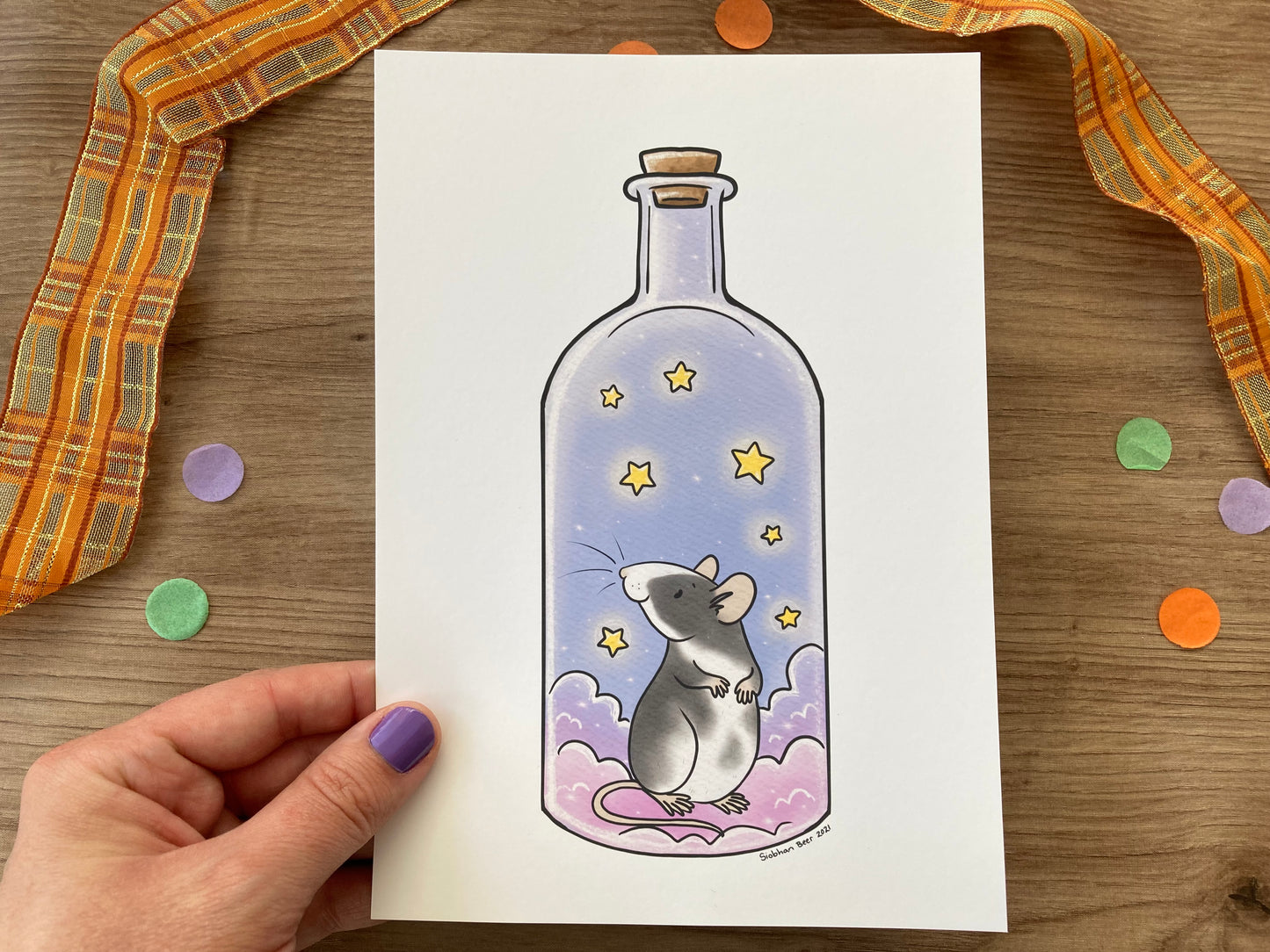 Magical Rat Potion | Magical Rat Art Print