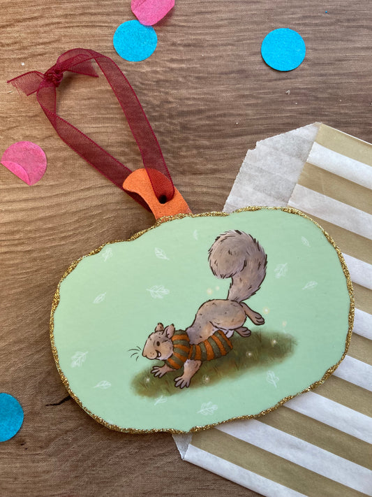 Autumn Spirit | Wooden Pumpkin Decoration