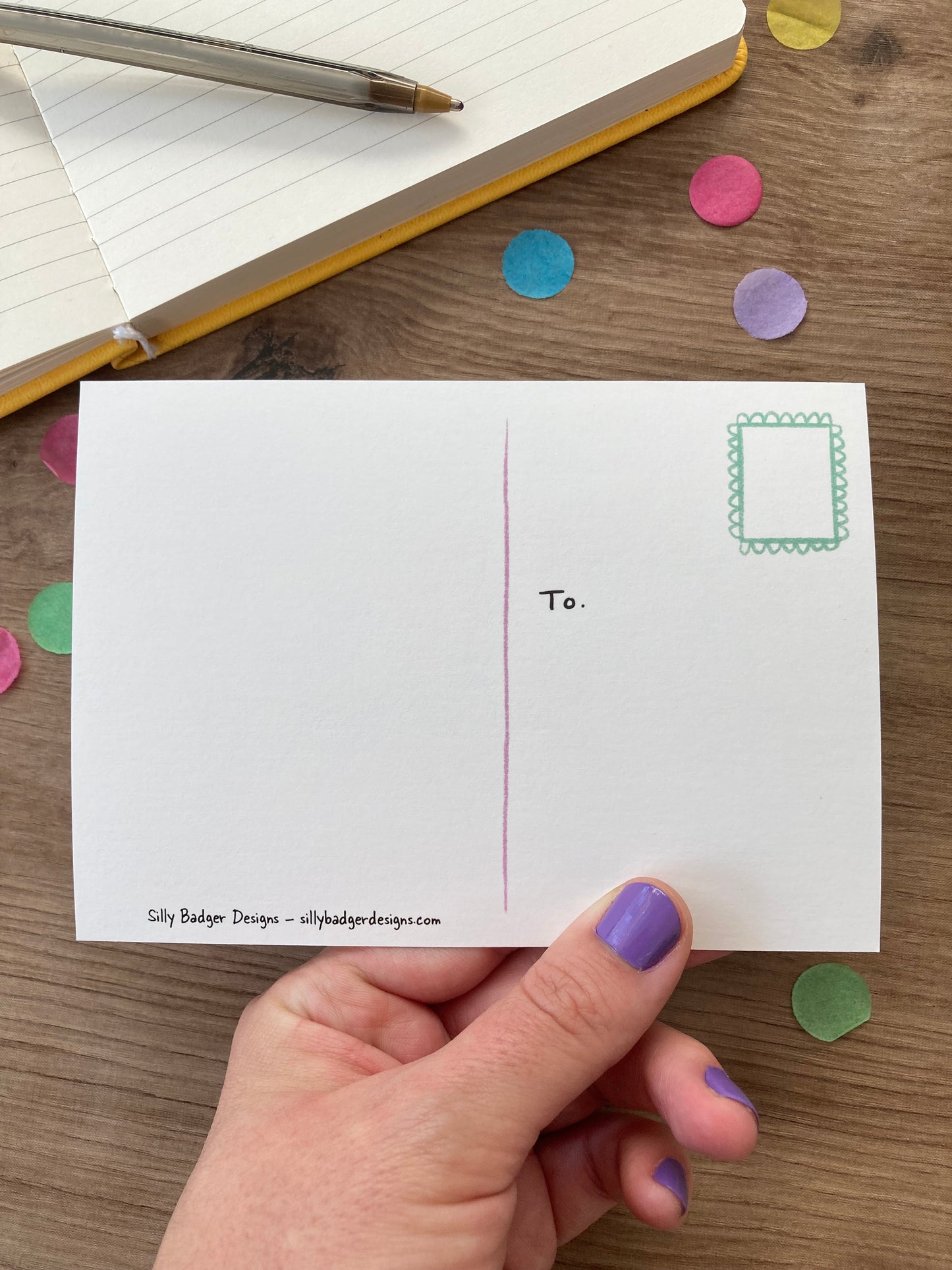 Daisy Rat | Spring Rat A6 Post Card | Rat Gift