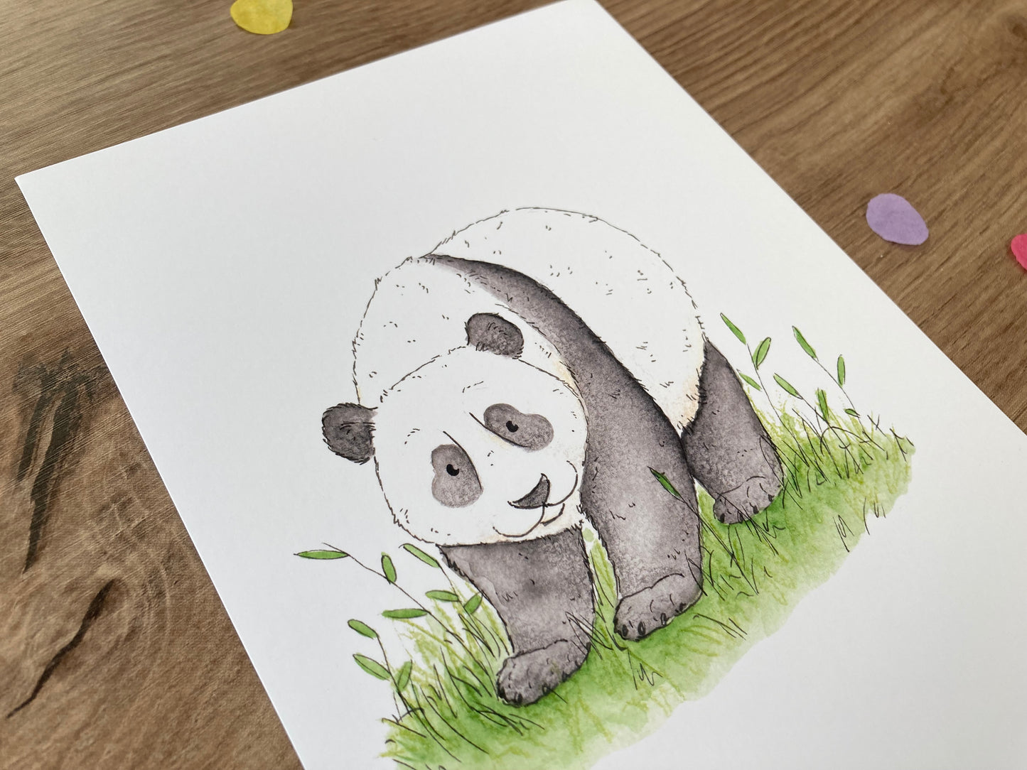 Giant Panda Bear | Panda Bear Art Print | Bears Of The World Artwork