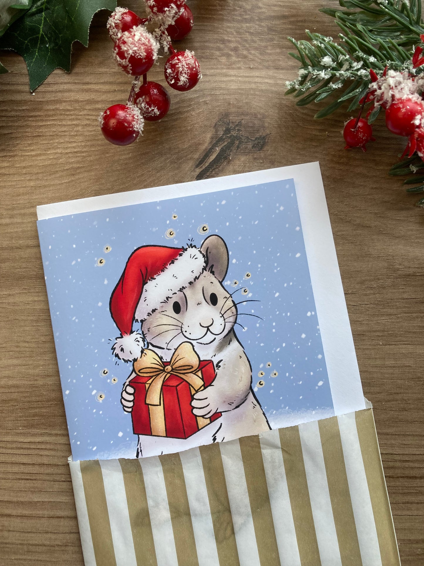 Hammy Christmas | A6 Hamster Christmas Card