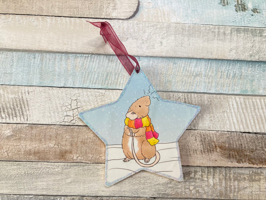 Winter Rat | Star Decoration With Imperfections
