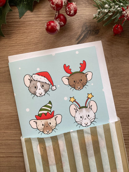 Festive Mischief Christmas Greeting Cards | A6 Christmas Greeting Cards