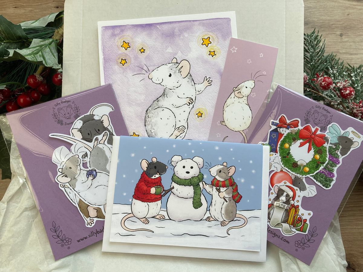 Ratty Christmas Gift Box | Rat Christmas Present | Gift Bundle