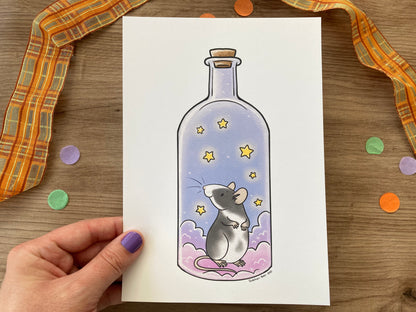 Magical Rat Potion | Magical Rat Art Print