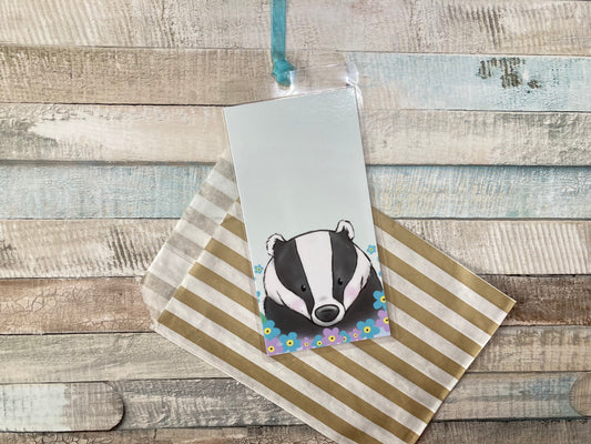 Blooming Badger | Discontinued Bookmark