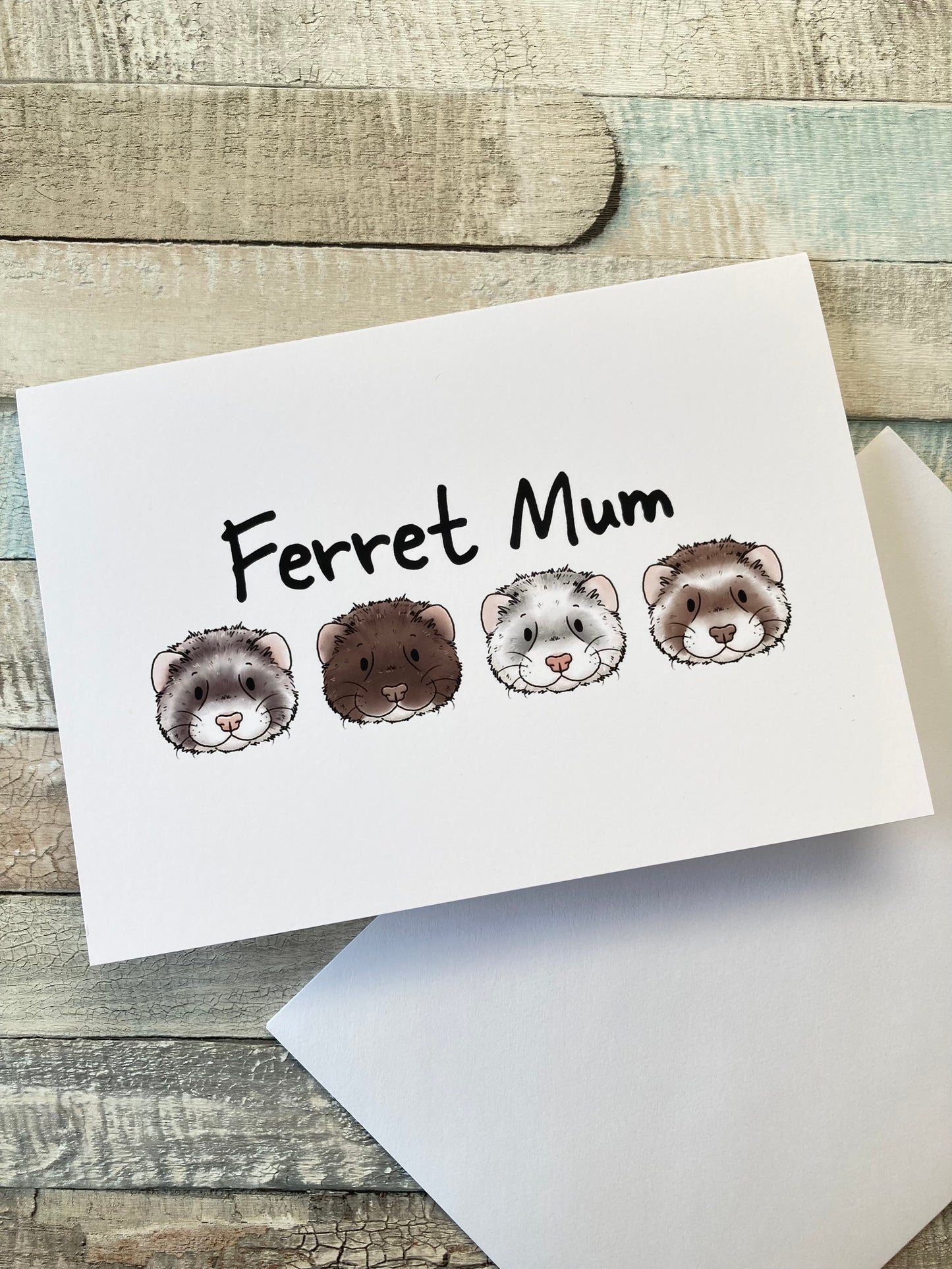 Ferret Mum | Ferret Greeting Card