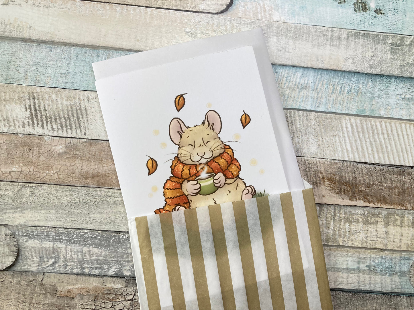 Autumn Hammy | Cute Autumn Greeting Card