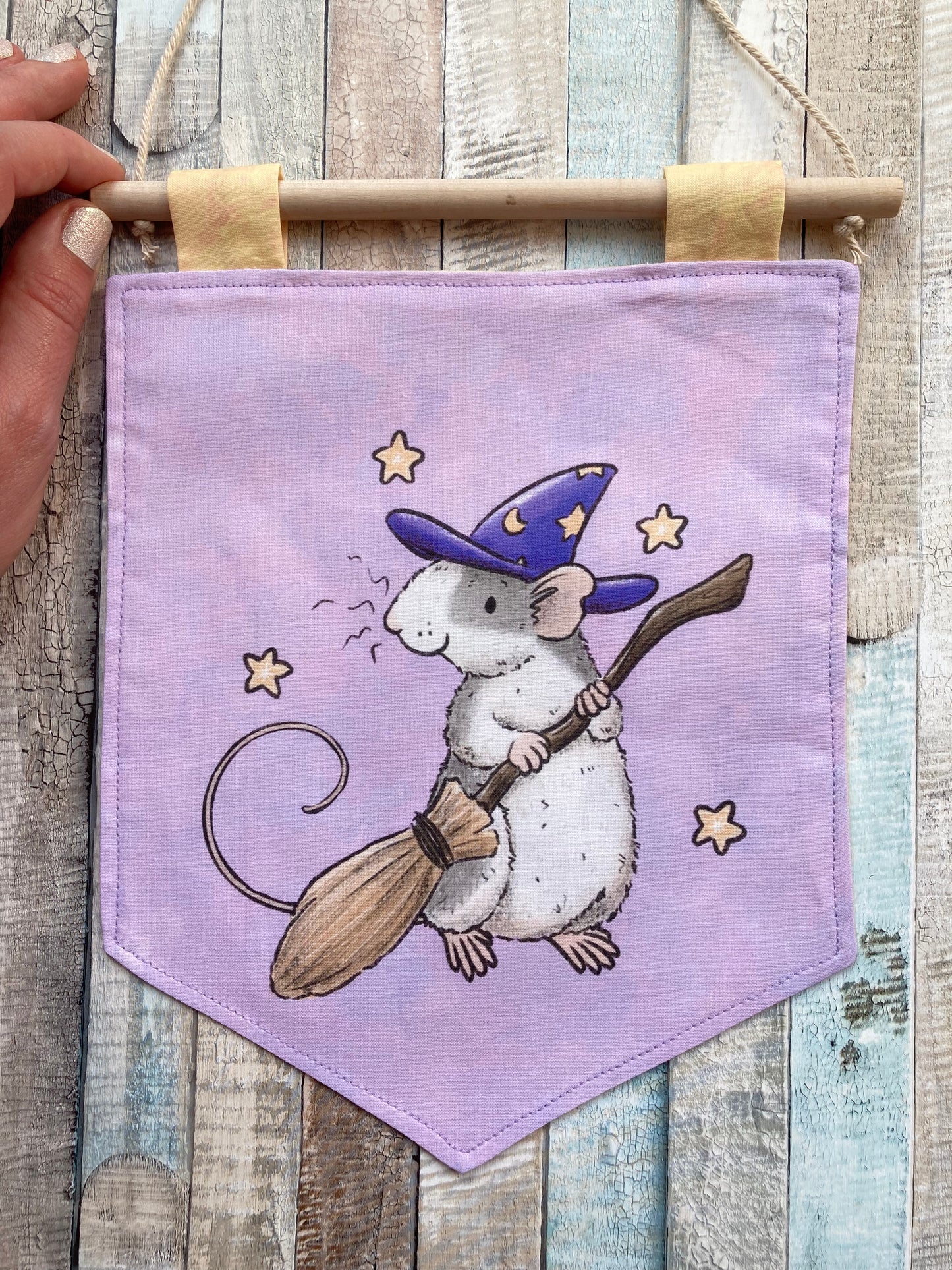 Autumn Rat Banner | Reversible Autumn and Halloween Banner