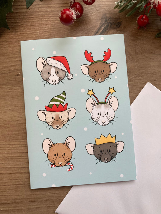 Festive Mischief Christmas Greeting Cards | A6 Christmas Greeting Cards