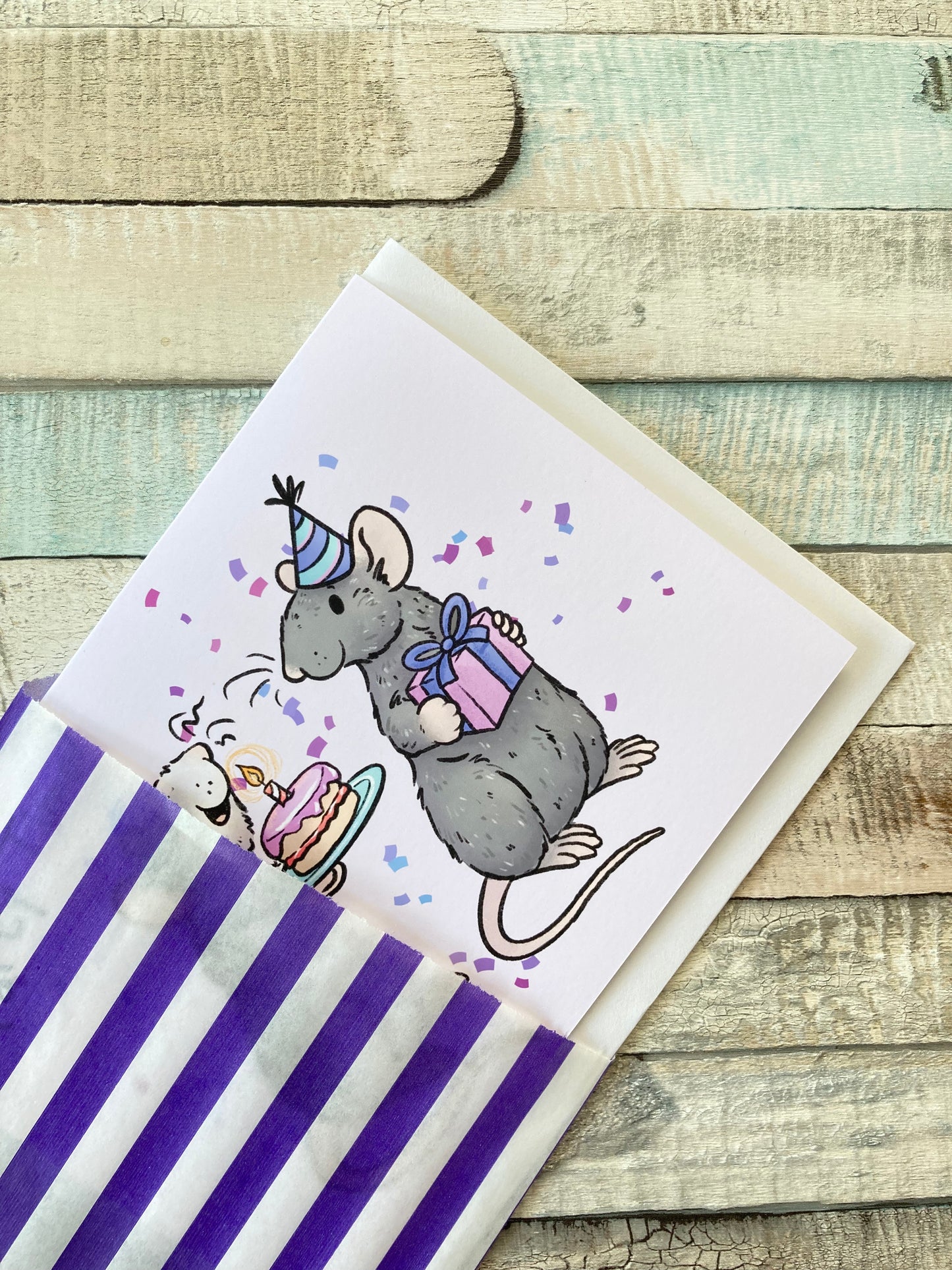 Party Time | Rat Birthday Card