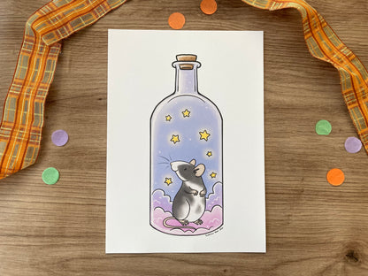 Magical Rat Potion | Magical Rat Art Print