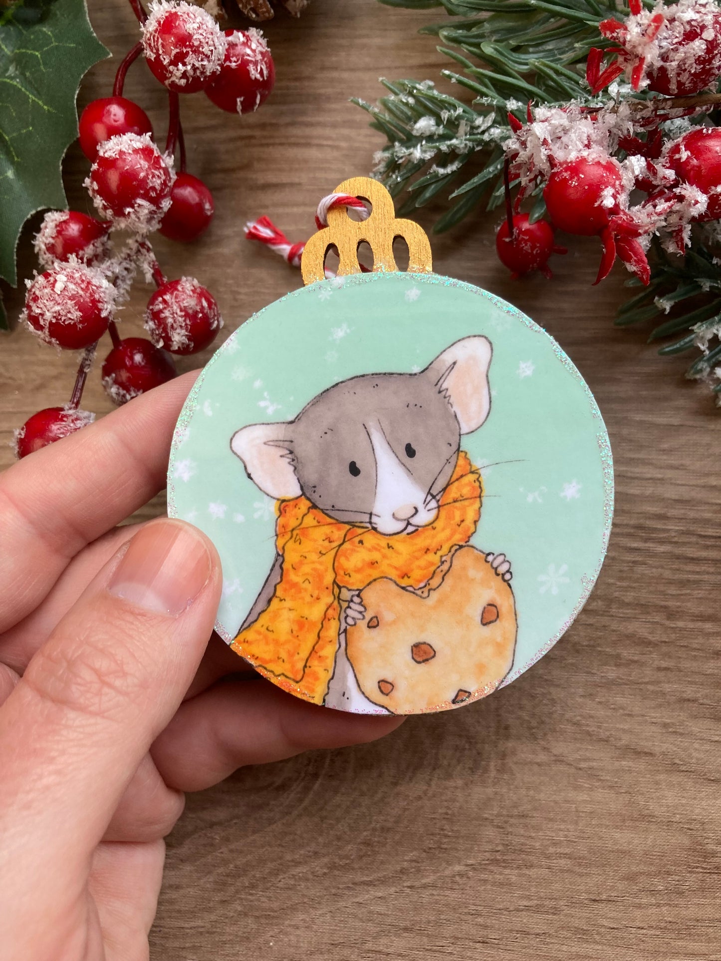 Cookie Rat | Christmas Tree Bauble