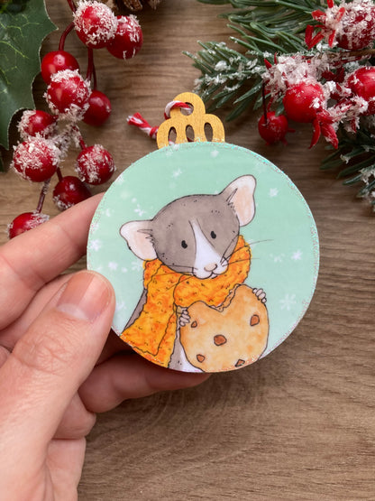 Cookie Rat | Christmas Tree Bauble