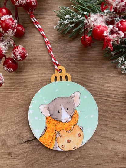 Cookie Rat | Christmas Tree Bauble