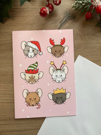 Festive Mischief Christmas Greeting Cards | A6 Christmas Greeting Cards
