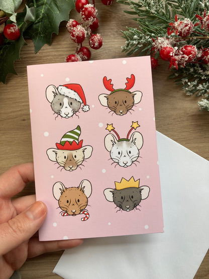 Festive Mischief Christmas Greeting Cards | A6 Christmas Greeting Cards