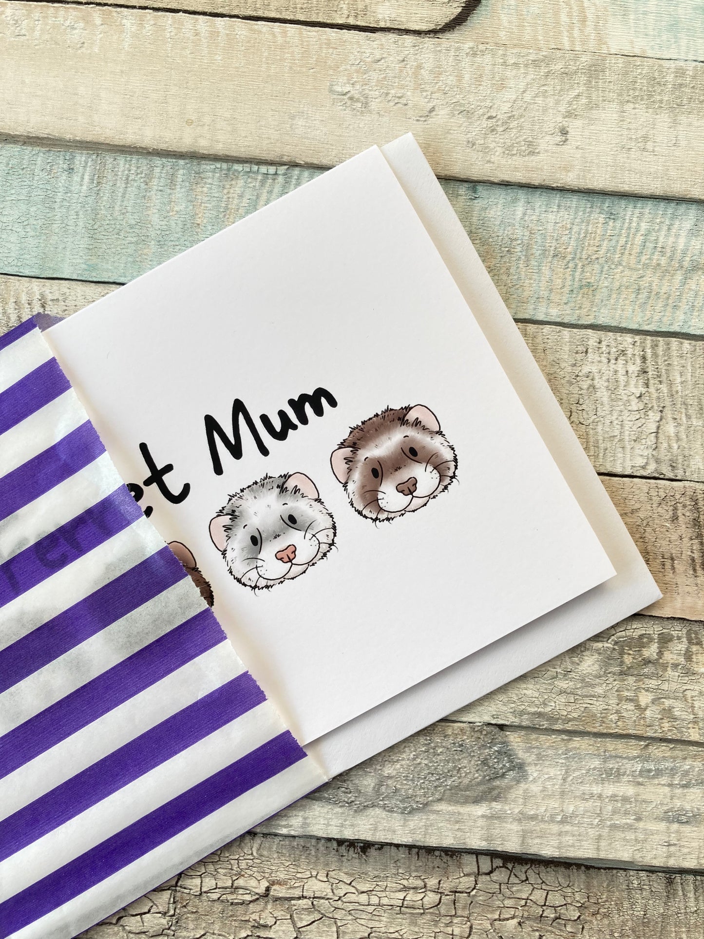 Ferret Mum | Ferret Greeting Card