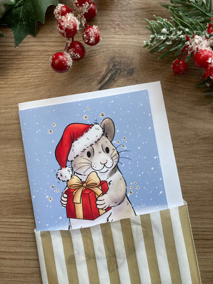 Hammy Christmas | A6 Hamster Christmas Card