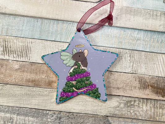 Ratty Angel | Star Decoration With Imperfections