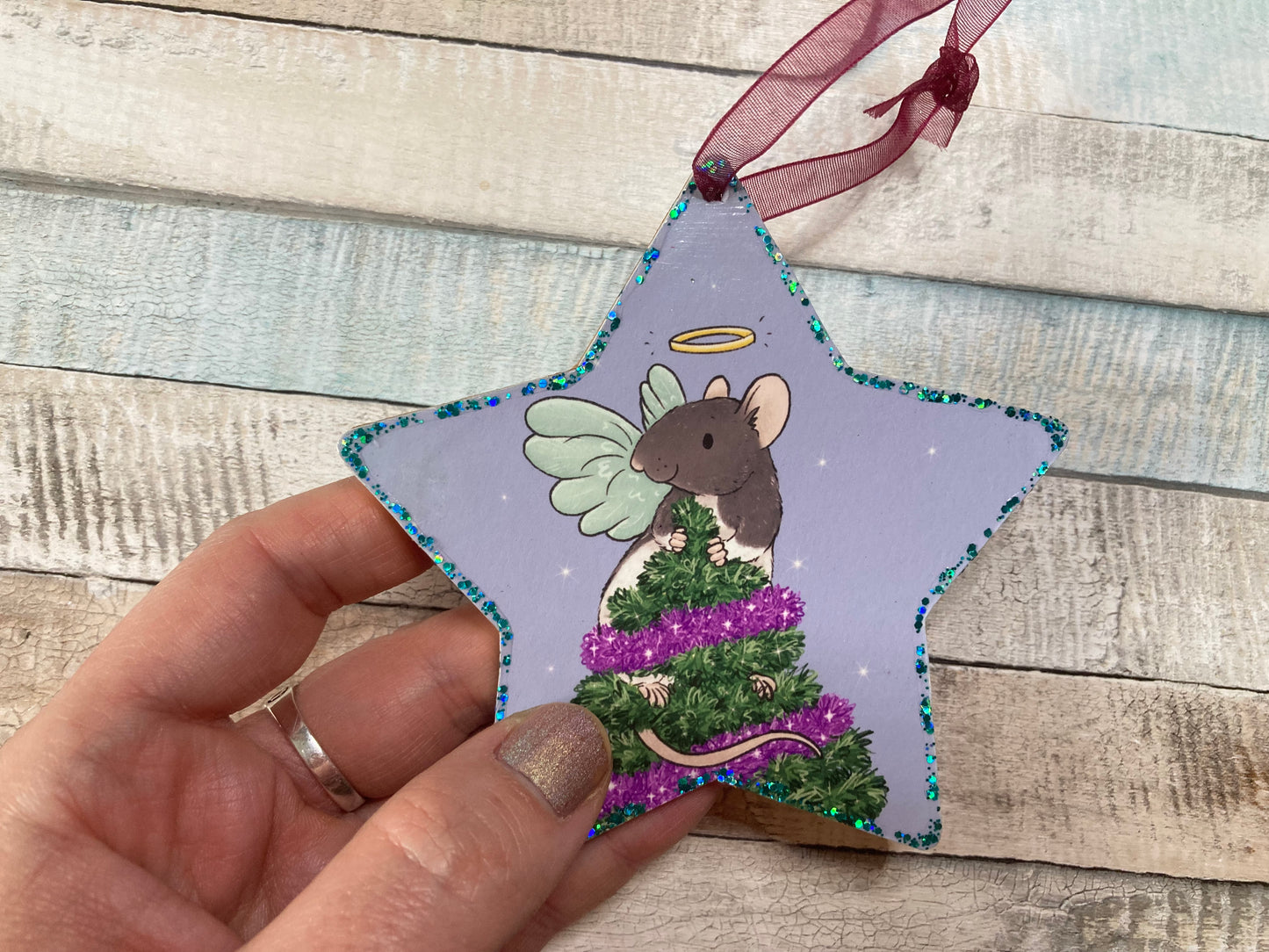 Ratty Angel | Star Decoration With Imperfections